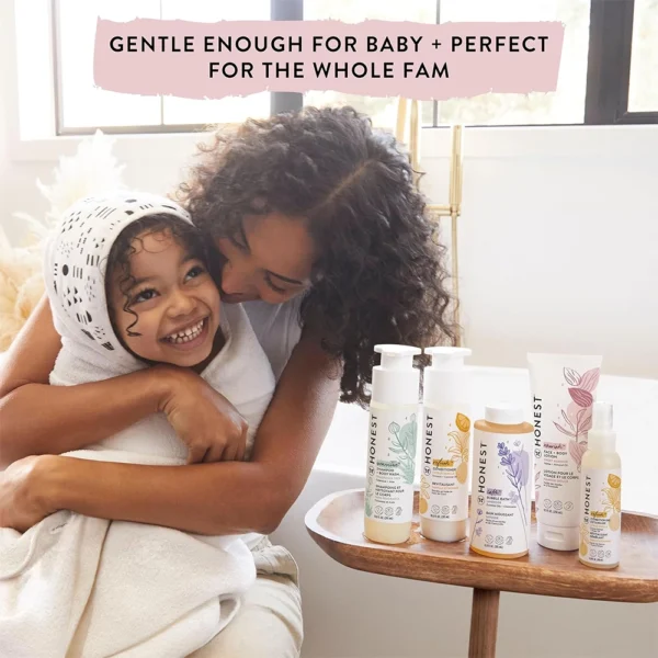 The Honest Company 2-in-1 Cleansing Shampoo + Body Wash for Sensitive Skin – Fragrance Free, 10.0 fl. oz - Image 4