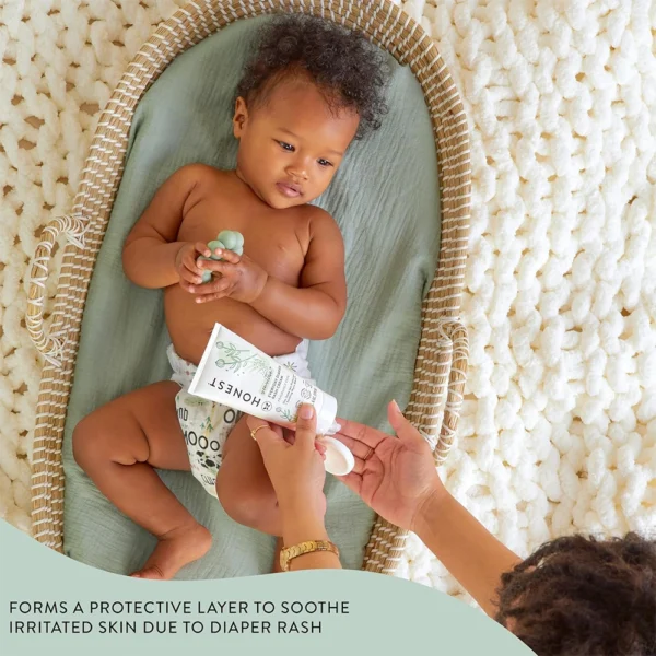 The Honest Company Hypoallergenic Diaper Rash Cream – 2.5 oz (70.8g) - Image 4