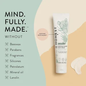 The Honest Company Hypoallergenic Diaper Rash Cream 5