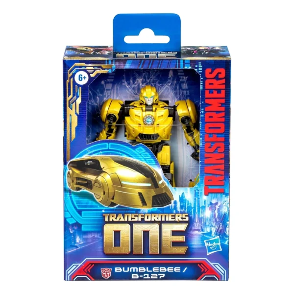 One Prime Changer Bumblebee (B-127) 5-Inch Robot Action Figure, For Ages 6 and Up - Image 3