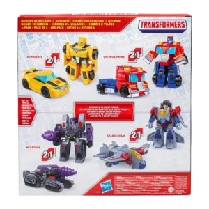 Transformers Toys Heroes vs Villains 4 Pack 4