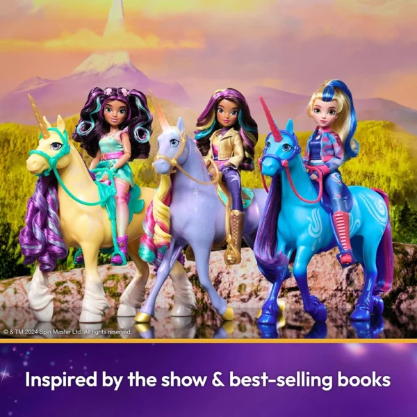 Unicorn Academy, Isabel Doll with 5 Accessories, 9.5”, Gift for Girls Ages 4 and up - Image 7