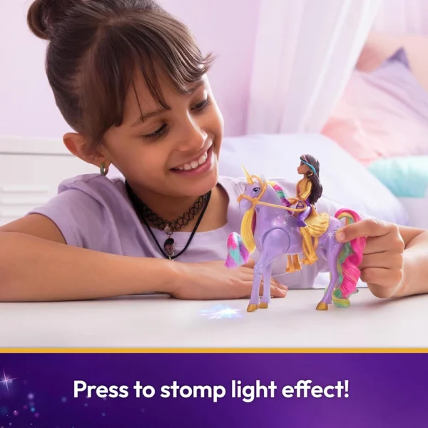 Unicorn Academy, Sophia & Light Magic Wildstar with Rainbow Light-up Effects, for Girls Ages 4 and up - Image 3