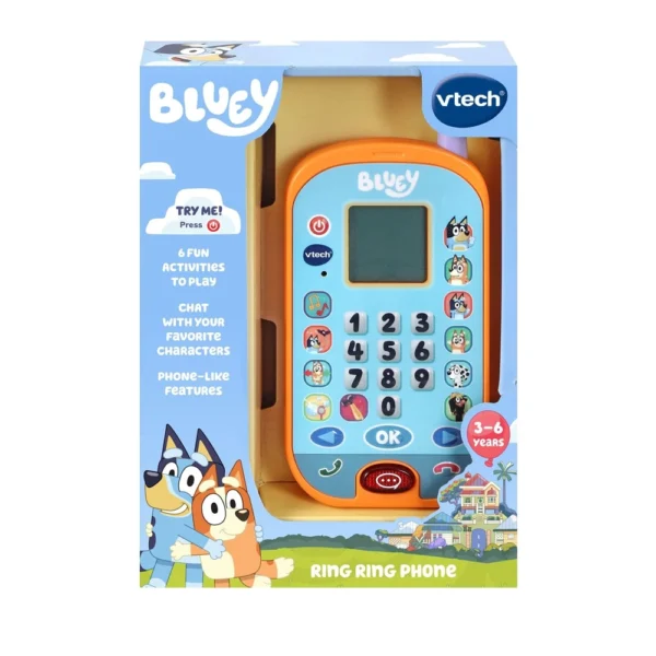 VTech Bluey Ring Ring Phone - Image 4