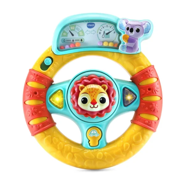 VTech Grip and Go Steering Wheel - Gift for 3+months Kids - Image 2