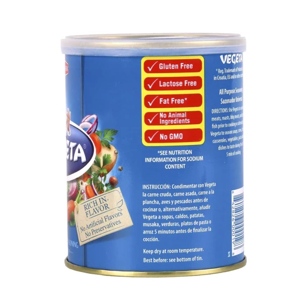 Vegeta Gourmet Seasoning Tin, 17.5 oz. (Pack of 1) - Image 4