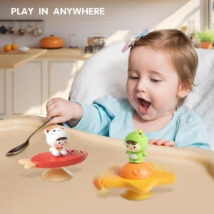 6PCS Suction Cup Spinner Toys 6