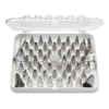 Ateco 783-55 Piece Cake Decorating Set, 1 Standard Coupler, Includes 52 Stainless Steel Tubes