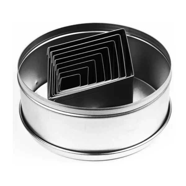 Ateco Stainless Steel Diamond Shaped Cutter - 8 Pieces Set - Image 2
