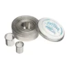 Ateco Plain Edge Round Cutters in Graduated Sizes