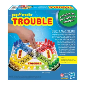 Classic Trouble with Retro Artwork and Pop o Matic Popper 3
