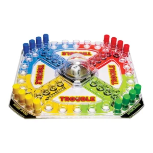 Classic Trouble with Retro Artwork and Pop o Matic Popper 4