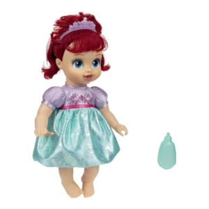 Disney Princess Ariel Baby Doll with Baby Bottle Tiara 3