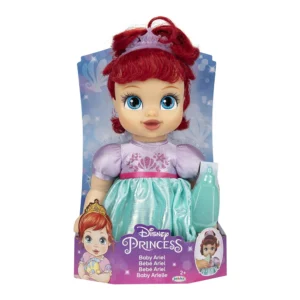 Disney Princess Ariel Baby Doll with Baby Bottle Tiara 5