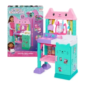 Gabby’s Dollhouse, Cakey Kitchen Set for Kids