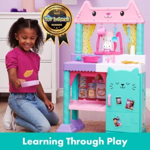 Gabbys Dollhouse Cakey Kitchen Set for Kids 2 1
