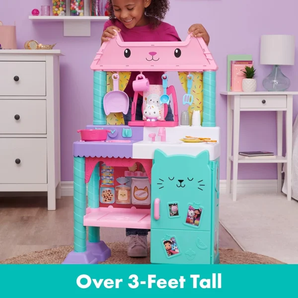Gabby’s Dollhouse, Cakey Kitchen Set for Kids with Play Kitchen Accessories, Great Gift for Girls and Boys Ages 3 and Up - Image 4