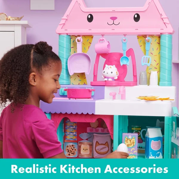 Gabby’s Dollhouse, Cakey Kitchen Set for Kids with Play Kitchen Accessories, Great Gift for Girls and Boys Ages 3 and Up - Image 7
