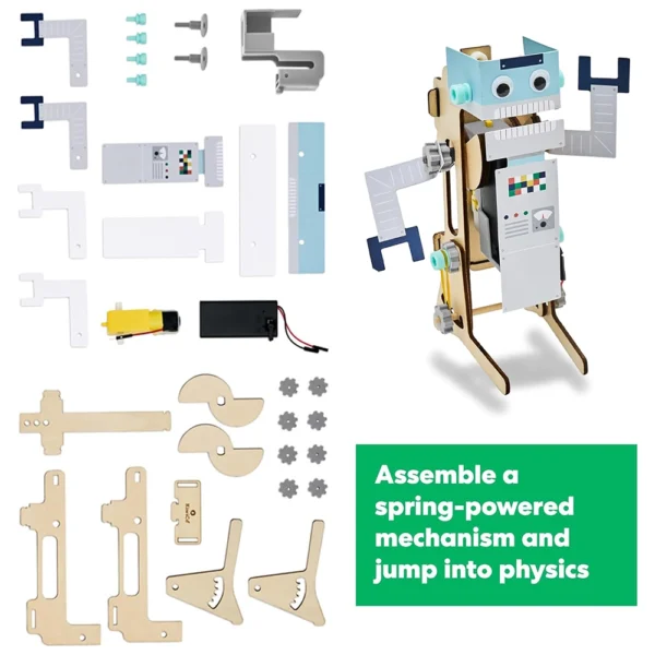 KiwiCo – Jumping Robot – STEM Robotics & Building Kit - For Kids Ages 9+ - Image 2
