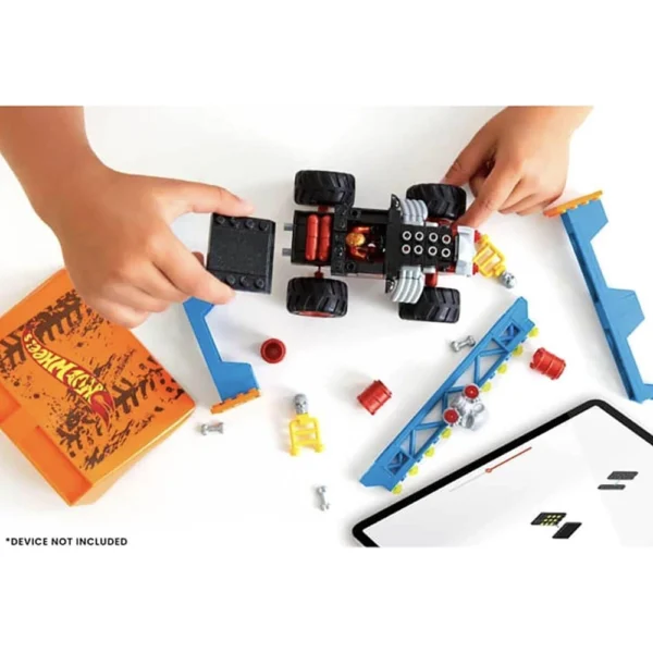 MEGA Hot Wheels Monster Trucks Toy Car Building Set, 151 Pieces, 1 Micro Figure Driver - Image 5