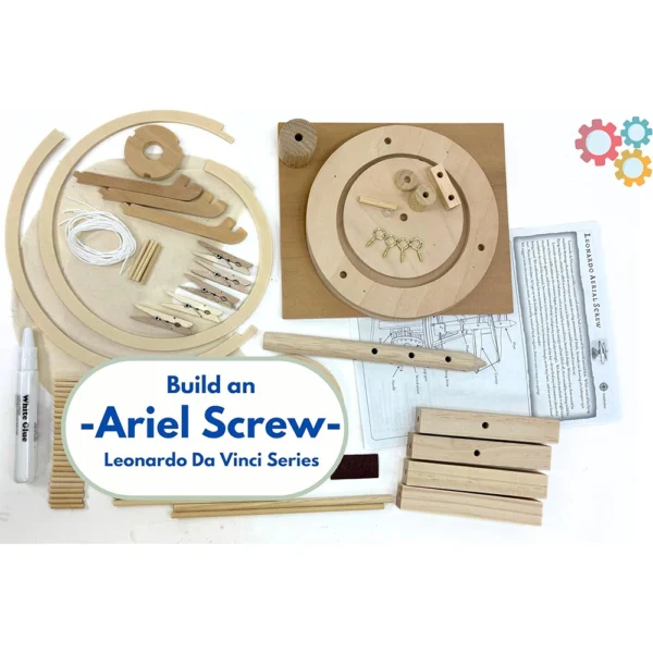 Pathfinders STEM Kit – Leonardo da Vinci Helicopter Model Kit - Science Kits for Kids Age 12-14 - Image 2