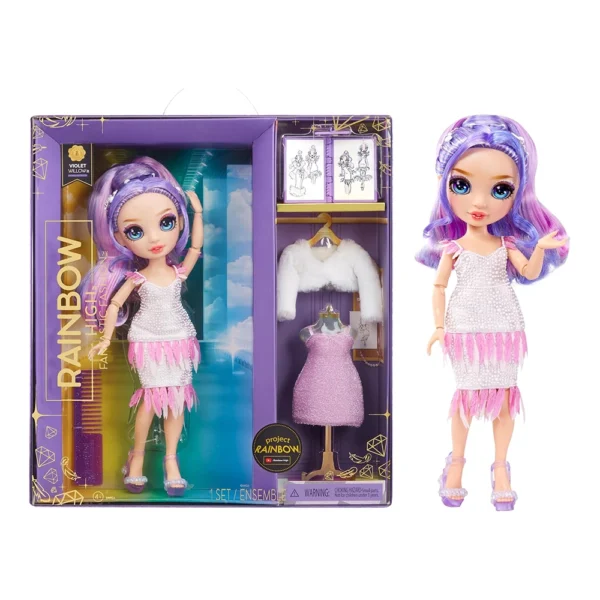 Rainbow High Fantastic Fashion Violet Willow