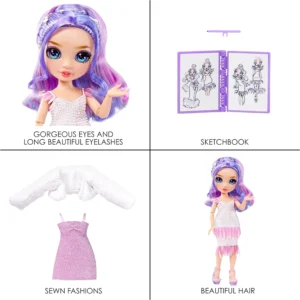 Rainbow High Fantastic Fashion Violet Willow 5