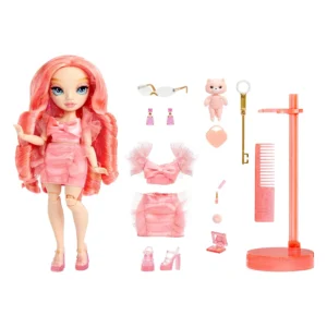 Rainbow High Pinkly Pink Fashion Doll in Fashionable Outfit 2