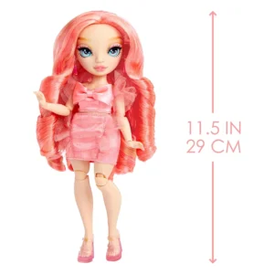 Rainbow High Pinkly Pink Fashion Doll in Fashionable Outfit 4