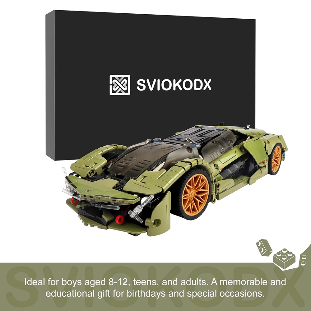 SVIOKODX Sports Car Building Blocks