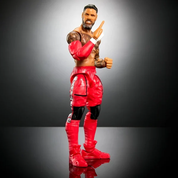 Mattel WWE Elite Action Figure & Accessories, Series #106, Jey USO 6-inch – For WWE Fans Ages 8+ - Image 5